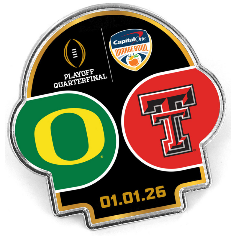 Aminco International Orange Bowl Rivalry Lapel Pin