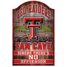 Fan Cave Wood Sign