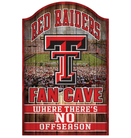 Fan Cave Wood Sign