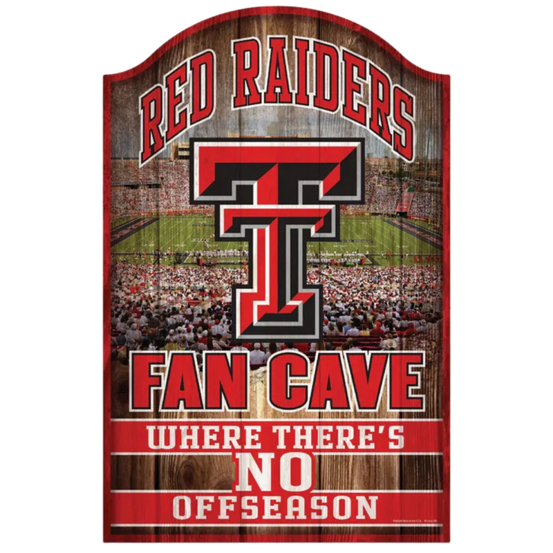 Fan Cave Wood Sign