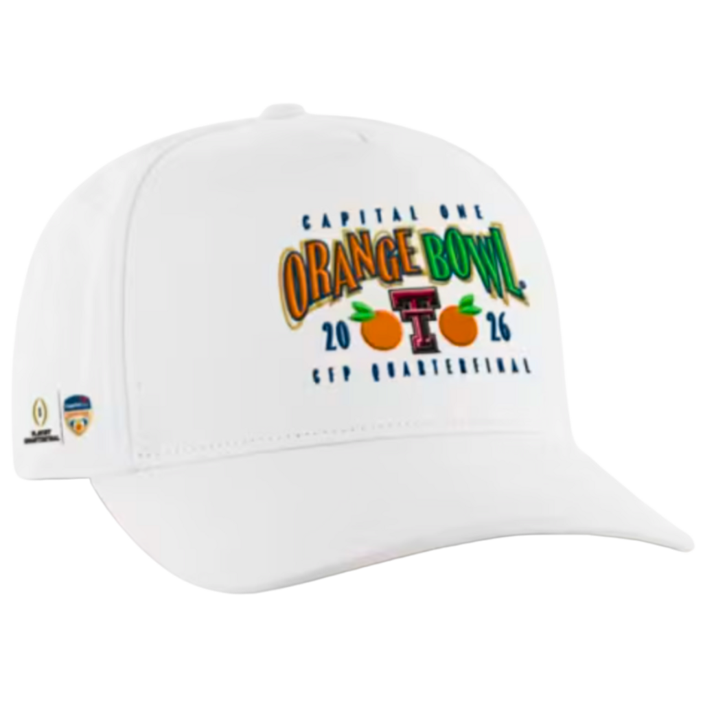 '47 Brand Orange Bowl Twill  Adjustable Cap - White
