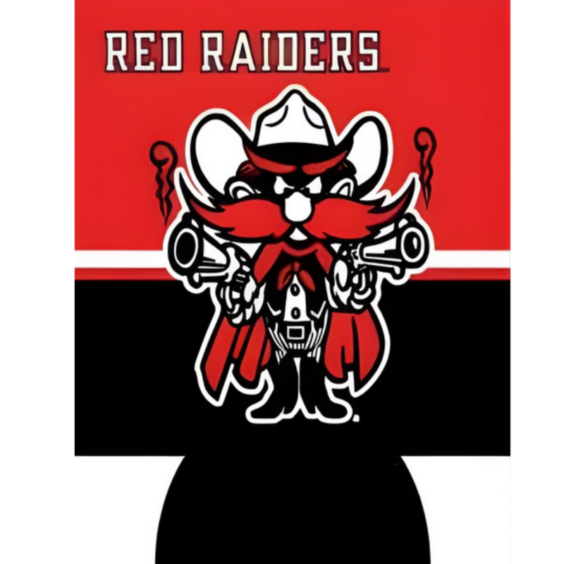 Raider Red Can Koozie