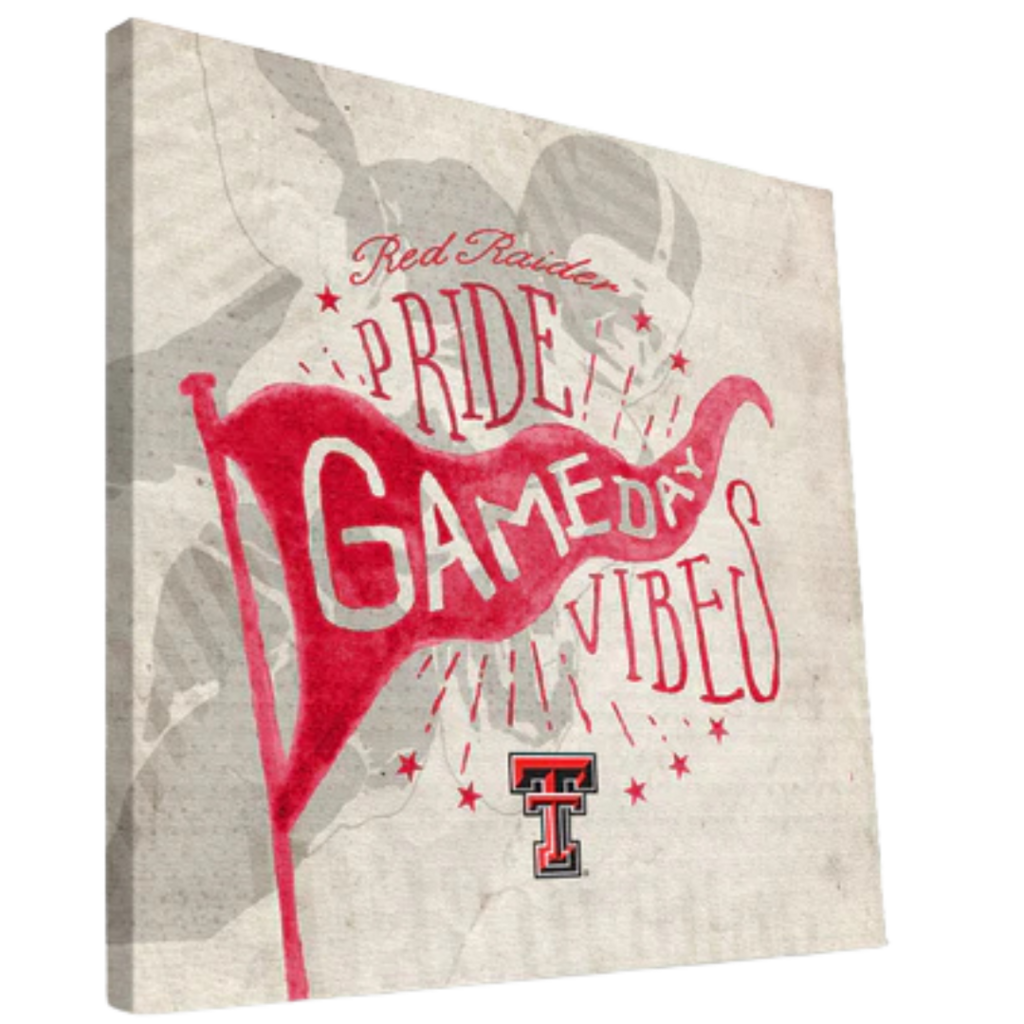 Paulson Designs Game Day Vibes Canvas 16x16