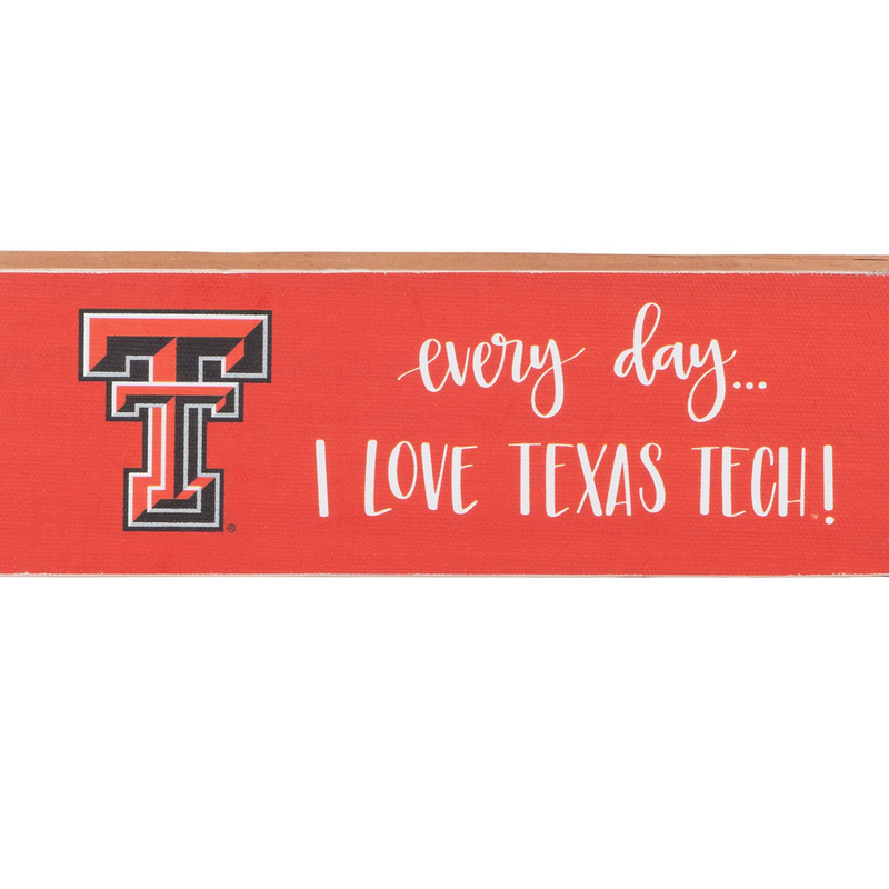 Every Day I Love Wood Block