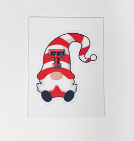 Texas Tech Gnome Dizzler Sticker