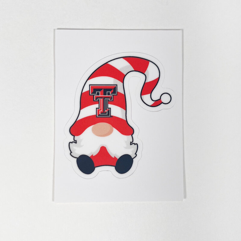 Texas Tech Gnome Dizzler Sticker