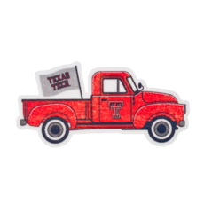 Texas Tech Pick Up Truck Sticker