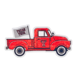 Texas Tech Pick Up Truck Sticker