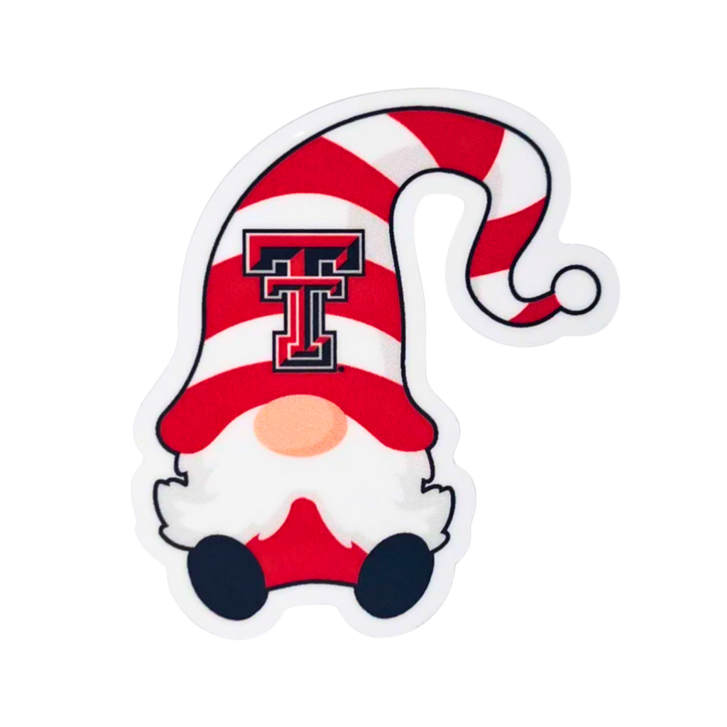 Texas Tech Gnome Dizzler Sticker