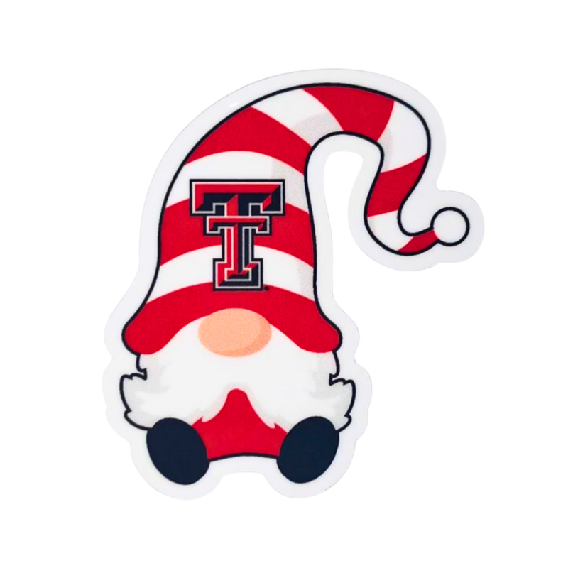 Texas Tech Gnome Dizzler Sticker