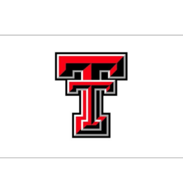 Sewing Concepts Inc White Applique Flag w/ Double T 3 x 5