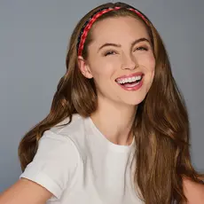 Spirit Hair Braided Headband -  Red & Black 2 Pack