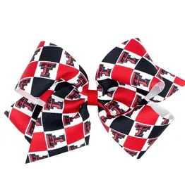 Wee Ones King Checkered Hair Bow