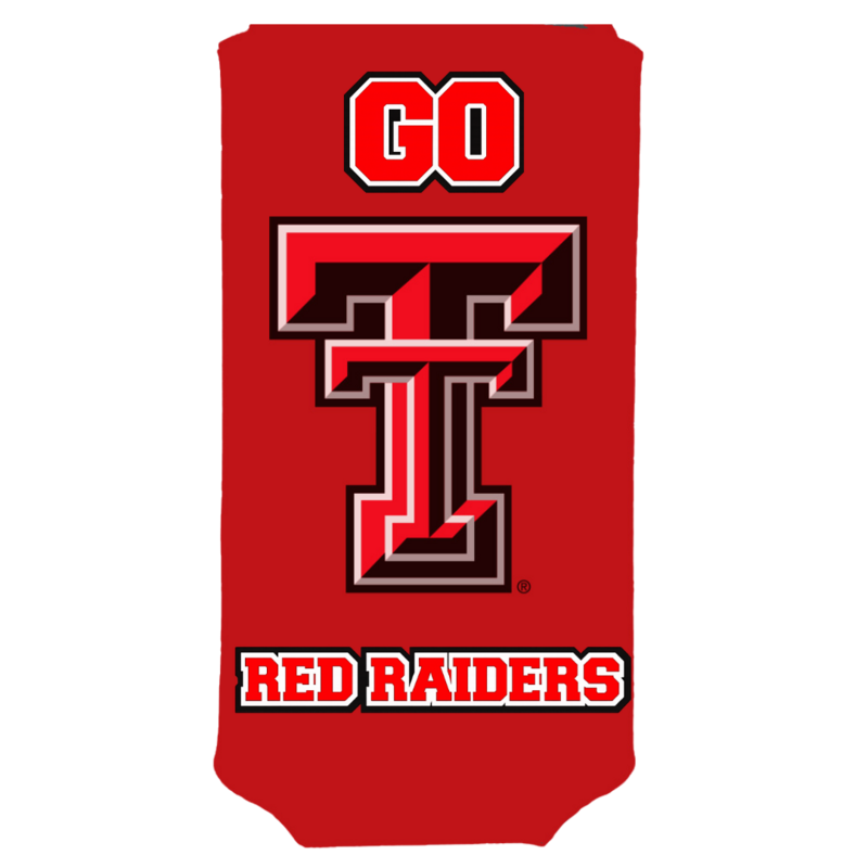 Tall Boy 16oz  Koozie - Go Red Raiders