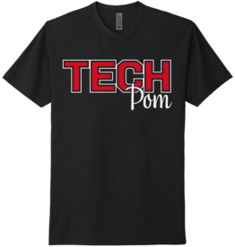 Next Level Tech Pom Short Sleeve Tee