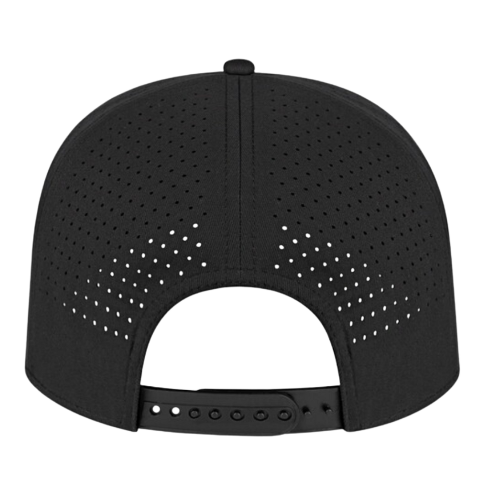 Cap America Silicone Raider Red Patch Perforated Rope Cap