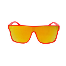 Siskiyou Gifts Sup Lite Gold Lense Red Sunglasses