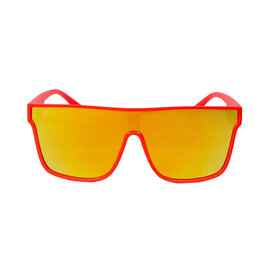 Siskiyou Gifts Sup Lite Gold Lense Red Sunglasses