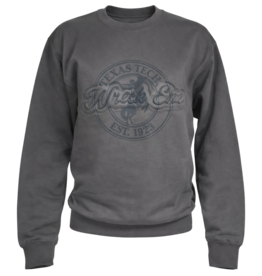 Horse & Rider Wreck 'em Embossed Sweatshirt