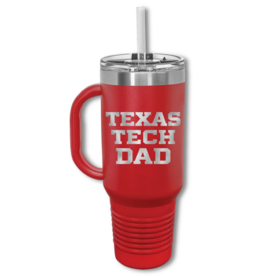 JDS Polar Camel 40oz Dad Tumbler with Straw - Red