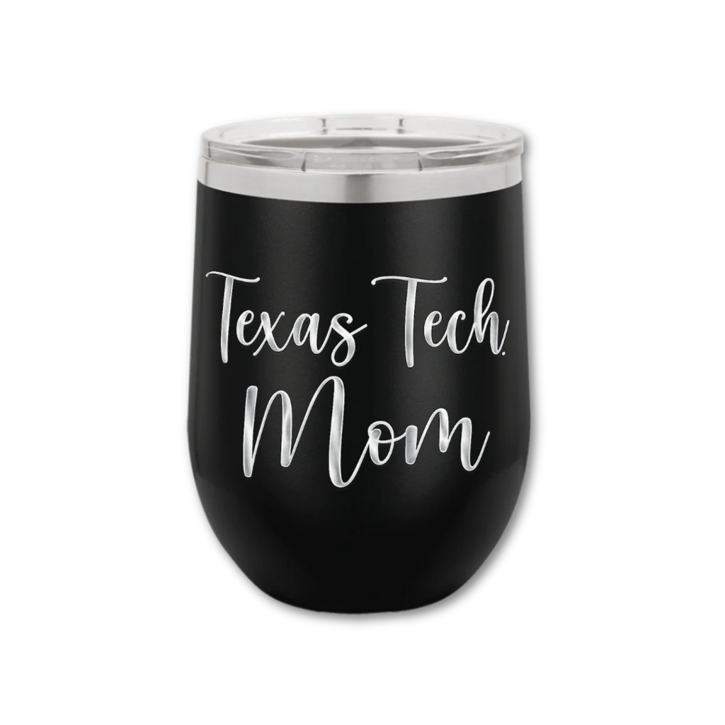 JDS Polar Camel 12oz Mom Wine Tumbler - White