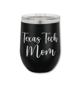 JDS Polar Camel 12oz Mom Wine Tumbler - White