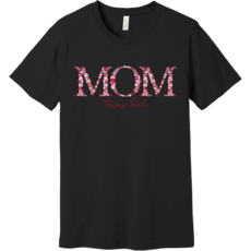 Bella Canvas Blooming Mom Short Sleeve Tee