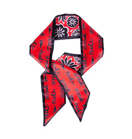 Desden Wreck 'em Floral Reversible Skinny Scarf