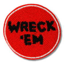 Desden Wreck 'Em Beaded Button