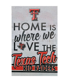 Home Is Where We Love Canvas Sign