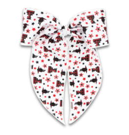 Wee Ones King Size College Star Print Tail Bow