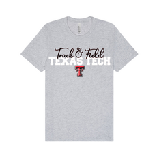 Canvas Track & Field Script Short Sleeve Tee