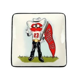 Glory Haus Raider Red Guns Up Trinket Tray