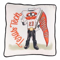 Glory Haus Raider Red Guns Up Pillow