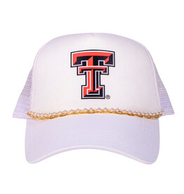 David and Young Ponyflo Pearls Trucker Cap - White