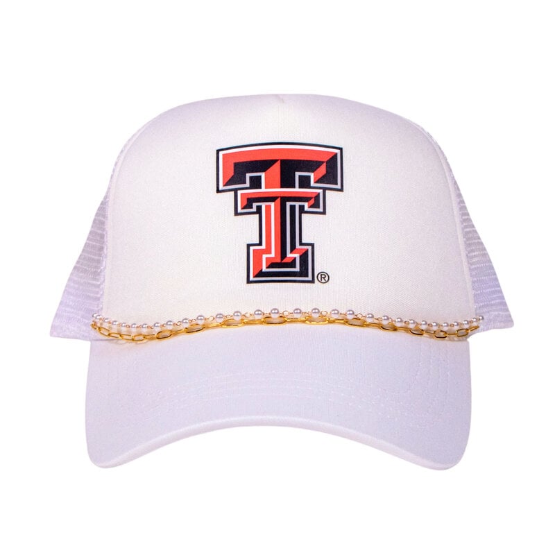 David and Young Ponyflo Pearls Trucker Cap - White