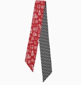 Victory Lap Sideline Scarf - Reversible Print
