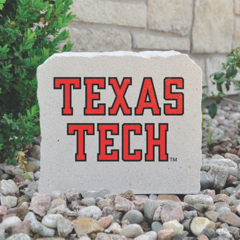 Small Engraved Arched Tech Garden Stone 7"