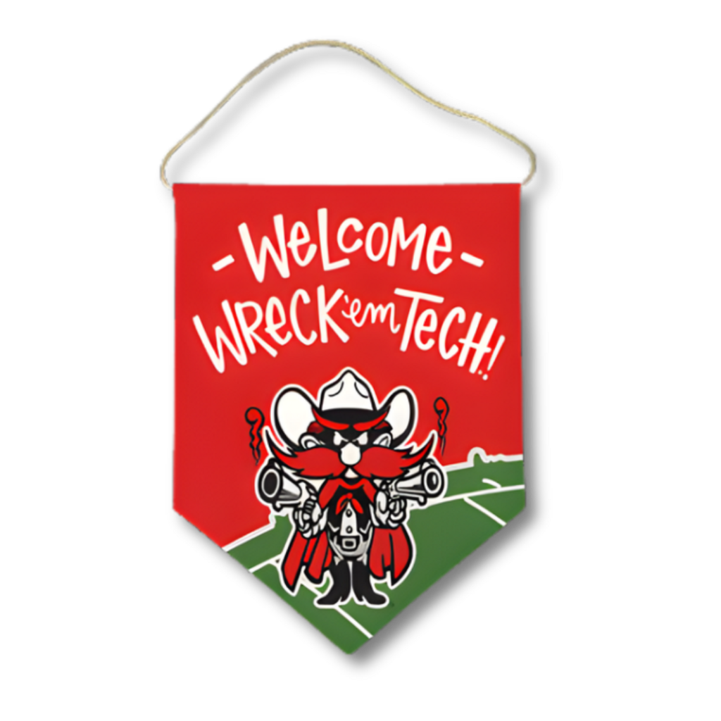 Magnolia Lane Welcome Raider Red Door Hanger