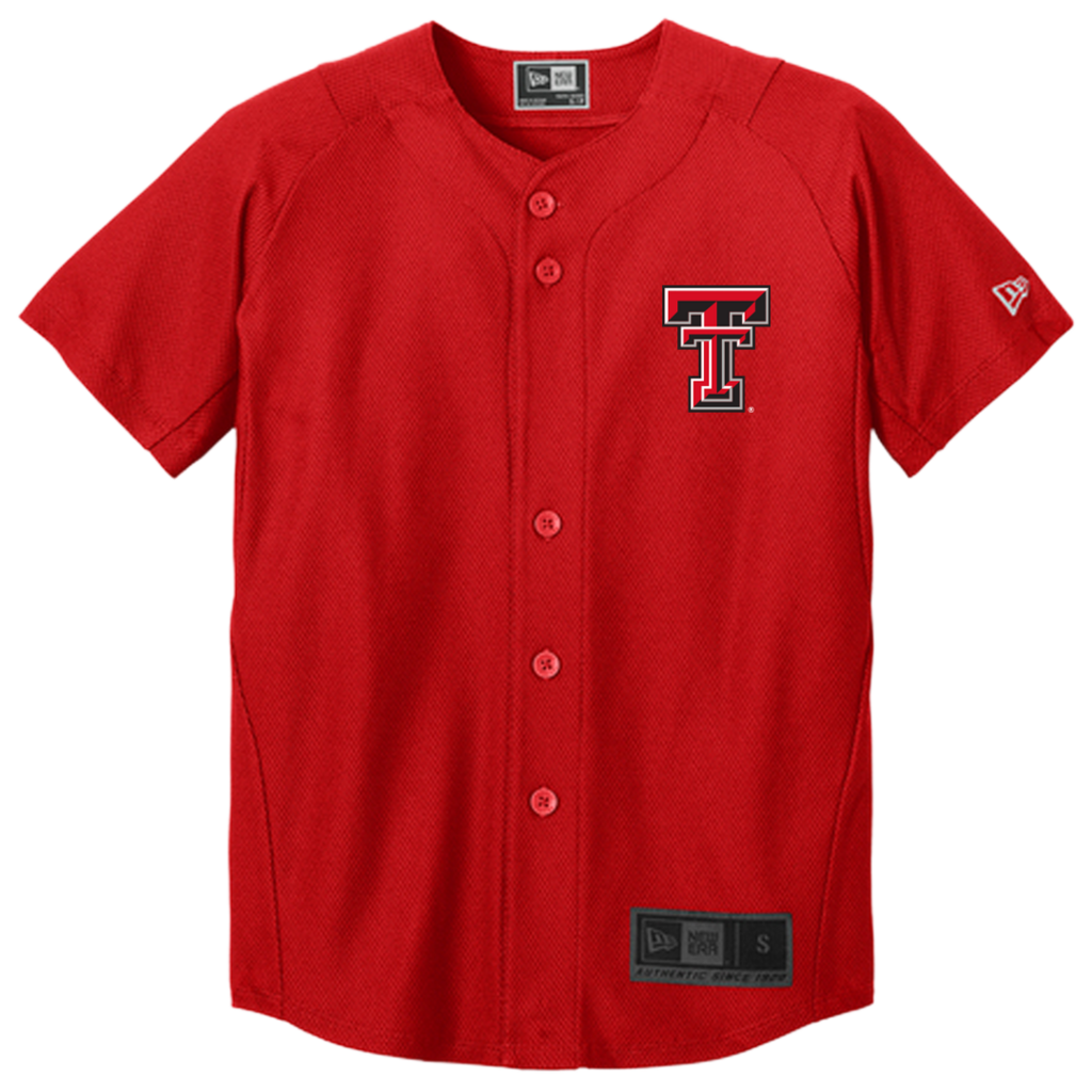 New Era New Era Youth Diamond Full Button Baseball Jersey