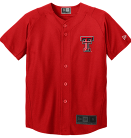 New Era New Era Youth Diamond Full Button Baseball Jersey