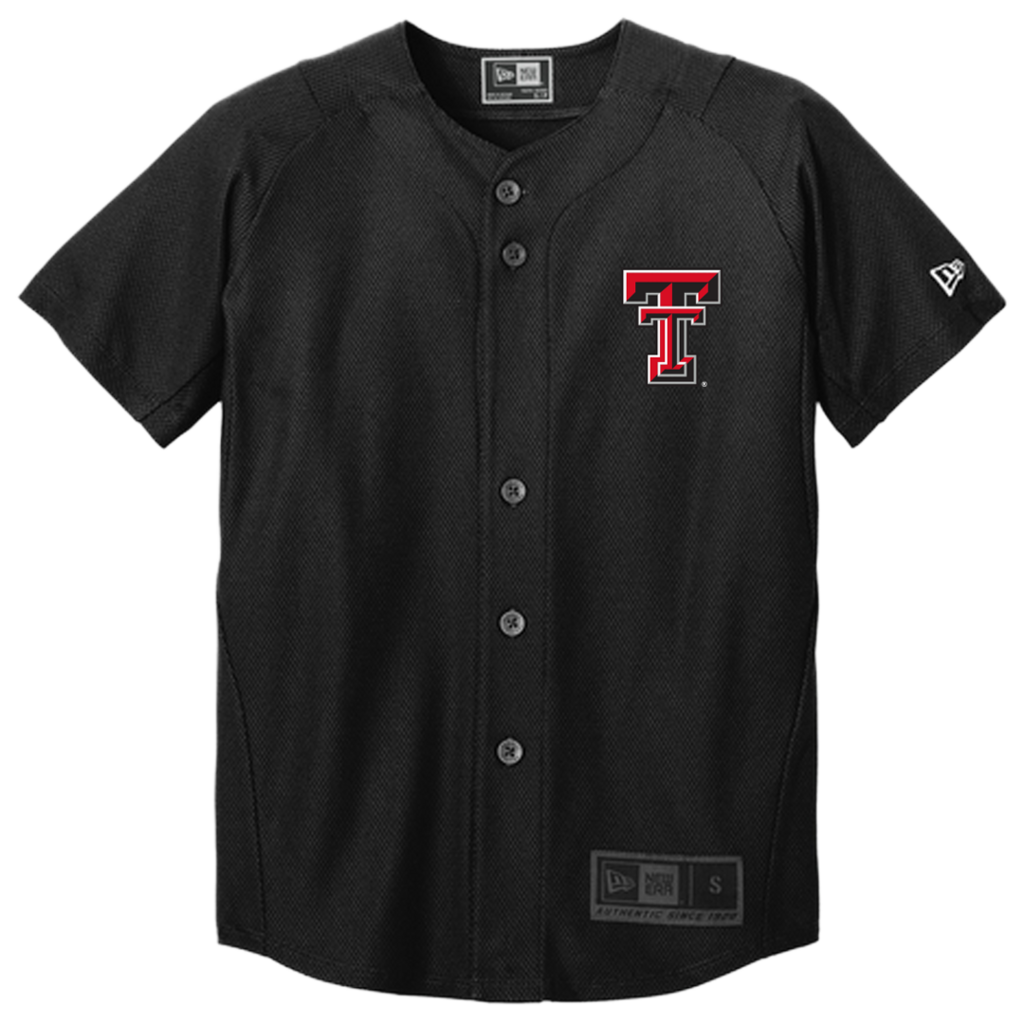 New Era New Era Youth Diamond Full Button Baseball Jersey