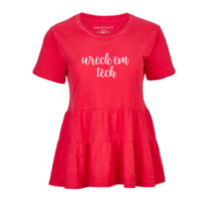 Boxercraft Willow Wreck Em Flowy Ruffle Tee