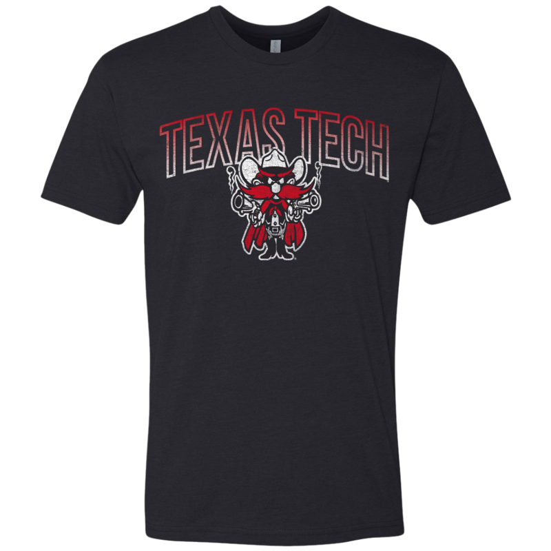 Next Level Raider Red Fade Short Sleeve Tee