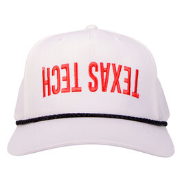Richardson Upside Down Texas Tech Classic Rope Cap