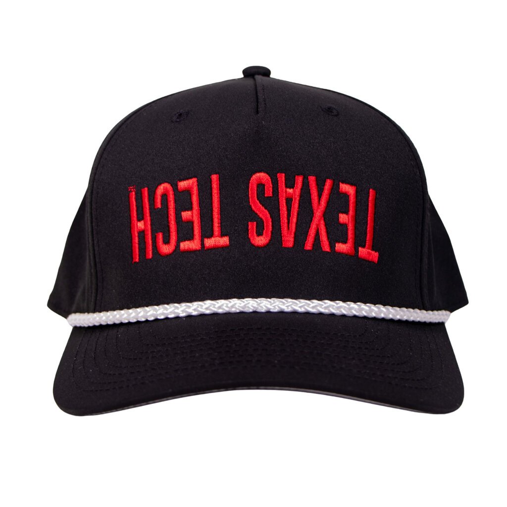 Richardson Upside Down Texas Tech Classic Rope Cap
