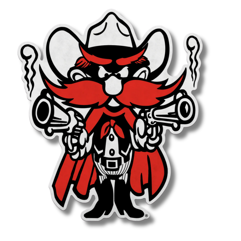 Rico Industries Raider Red Shape Cut 18" Felt Pennant