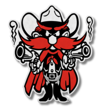 Rico Industries Raider Red Shape Cut 18" Felt Pennant