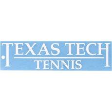 Advanced Graphix Texas Tech Car Decal - TENNIS