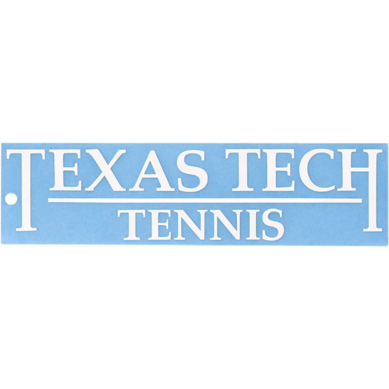 Advanced Graphix Texas Tech Car Decal - TENNIS